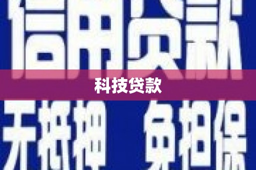 中站科技贷款