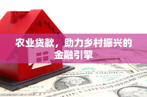 中站农业贷款，助力乡村振兴的金融引擎