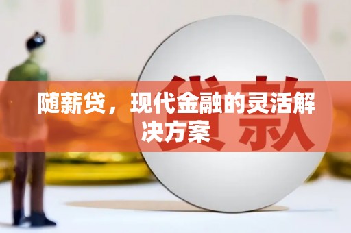 中站随薪贷，现代金融的灵活解决方案