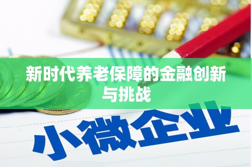 中站新时代养老保障的金融创新与挑战