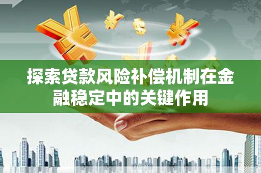 中站探索贷款风险补偿机制在金融稳定中的关键作用