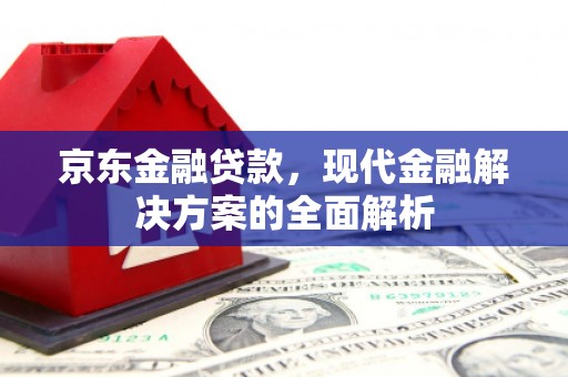 中站京东金融贷款，现代金融解决方案的全面解析