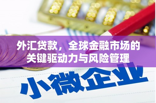中站外汇贷款，全球金融市场的关键驱动力与风险管理