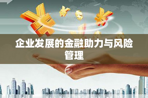 中站企业发展的金融助力与风险管理