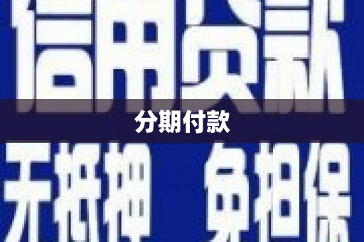 中站分期付款