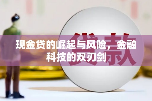 中站现金贷的崛起与风险，金融科技的双刃剑