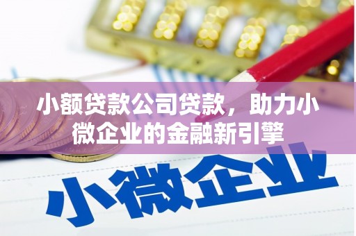 中站小额贷款公司贷款，助力小微企业的金融新引擎