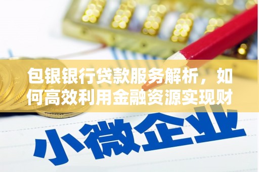 中站包银银行贷款服务解析，如何高效利用金融资源实现财富增长