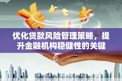 中站优化贷款风险管理策略，提升金融机构稳健性的关键