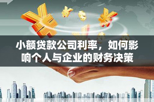 中站小额贷款公司利率，如何影响个人与企业的财务决策