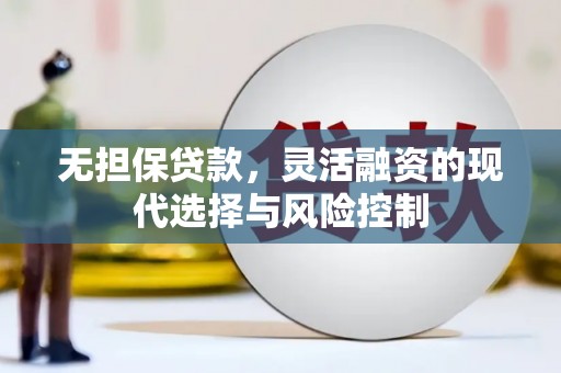 中站无担保贷款，灵活融资的现代选择与风险控制