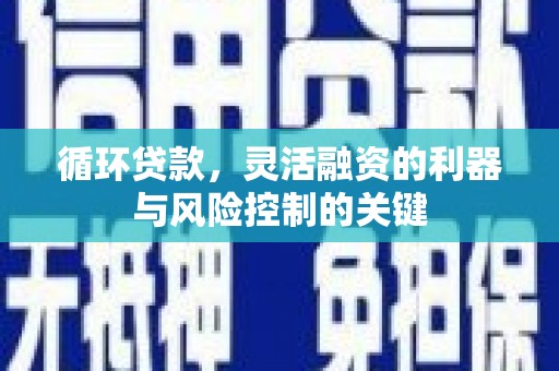 中站循环贷款，灵活融资的利器与风险控制的关键
