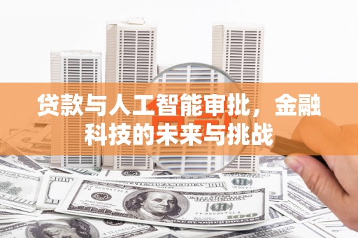 中站贷款与人工智能审批，金融科技的未来与挑战