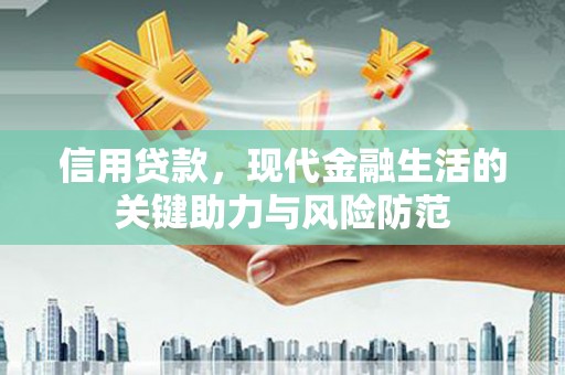 中站信用贷款，现代金融生活的关键助力与风险防范