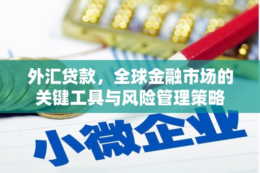 中站外汇贷款，全球金融市场的关键工具与风险管理策略