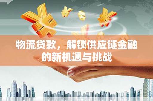 中站物流贷款，解锁供应链金融的新机遇与挑战