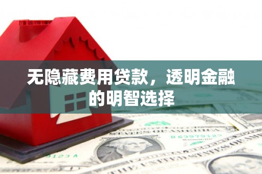 中站无隐藏费用贷款，透明金融的明智选择