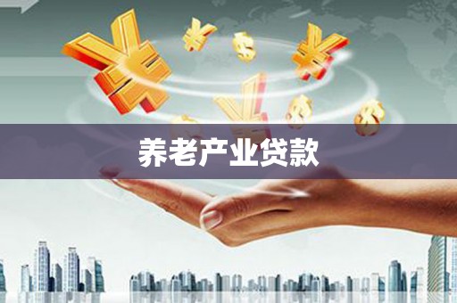 中站养老产业贷款