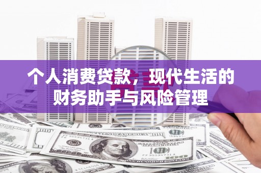 中站个人消费贷款，现代生活的财务助手与风险管理