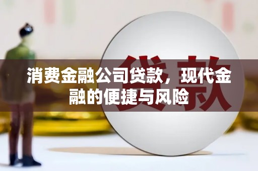 中站消费金融公司贷款，现代金融的便捷与风险