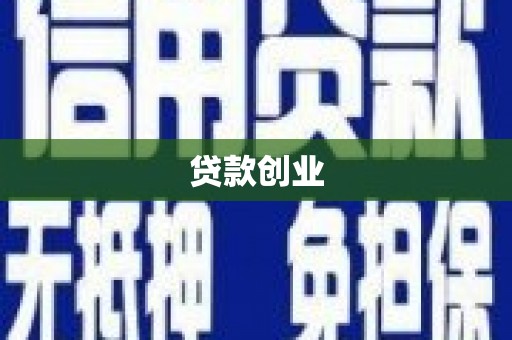 中站贷款创业