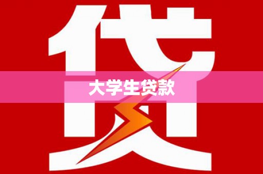 中站大学生贷款